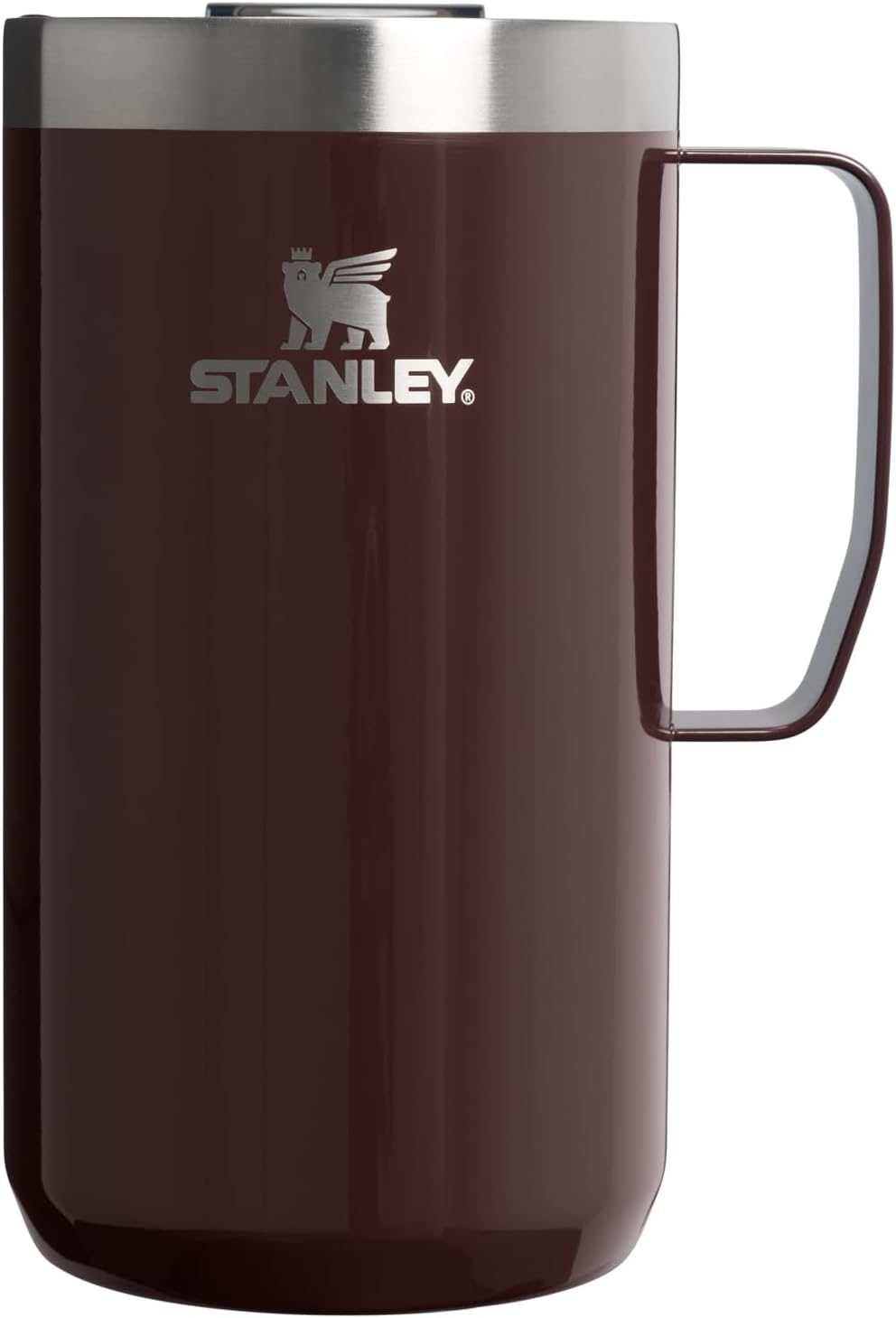 STANLEY Everyday Camp Mug | Drink Through Lid | Cup for Coffee, Tea and Drinks | Insulated Stainless Steel Coffee Mug | BPA-Free