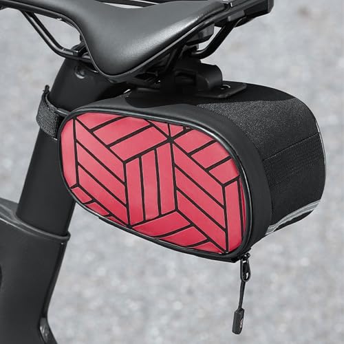 Sac de selle de cyclisme réfléchissant pour rouler la nuit sans risque