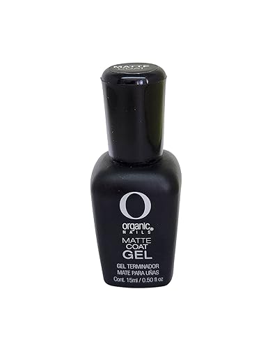 Acabado de gel superior mate para uñas orgánicas