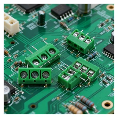 Connecteurs PCB KF301 à vis 4 broches pas 5.0mm pour circuit électronique