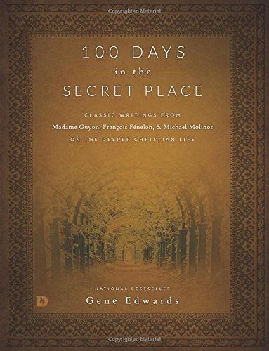 100 Days in the Secret Place (Large Print Editi... 076841718X Book Cover