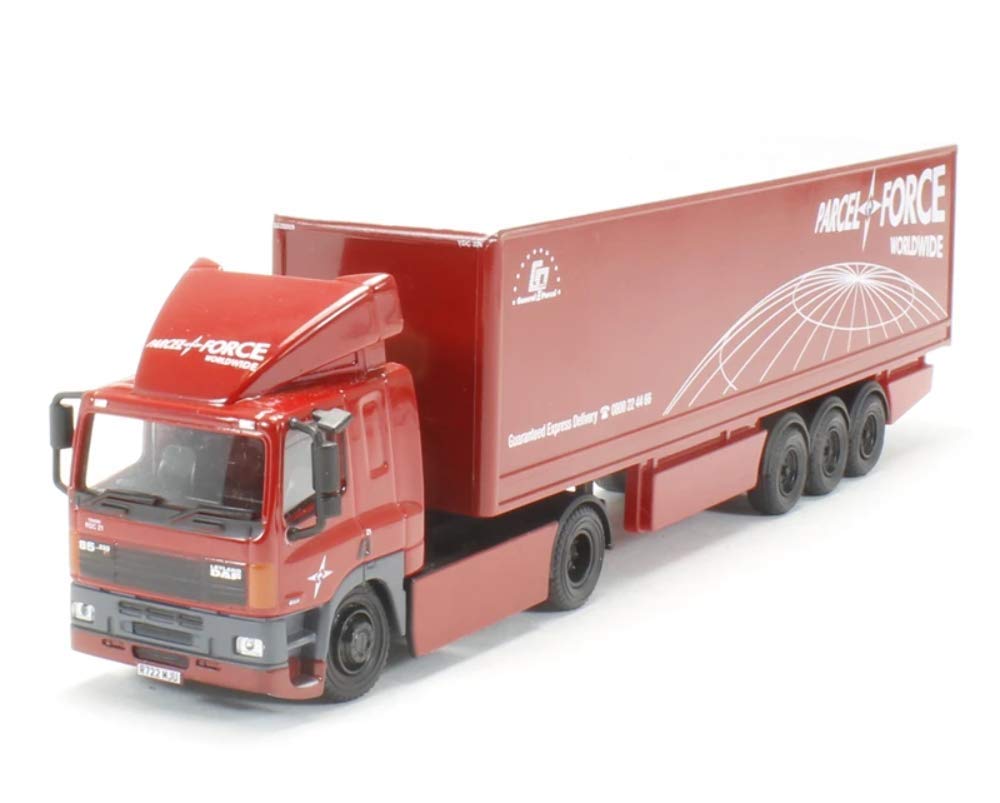 Oxford Diecast 1:76 DAF 85 2 Axle 40ft Box Trailer Parcelforce Collectable model 76DAF002