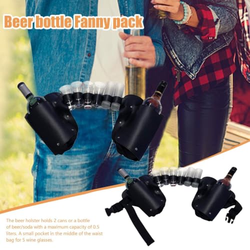 Porte-bouteille d'eau et ceinture réglable pour jogging et marche