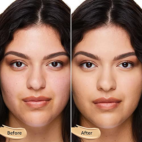 Mushroom Head Air Cushion Cc Cream - Bb Cream Foundation Makeup Moisturizing Concealer Long-Lasting, Cushion Foundation Full Coverage Self Adjusting For Mature Skin & All Skin Types (Buff Beige) #TOP2