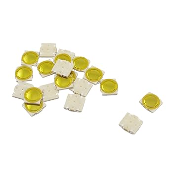 uxcell 20 Pcs Momentary Tact Switch SMT SMD Ultrathin Tactile Switches 5x5mm