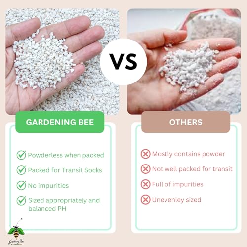 Image of Perlite for Plants (1KG), Hydroponics & Horticulture Terrace Gardening, Essential Soil Conditioner, for Indoor, Outdoor Plants (1 Kilogram)