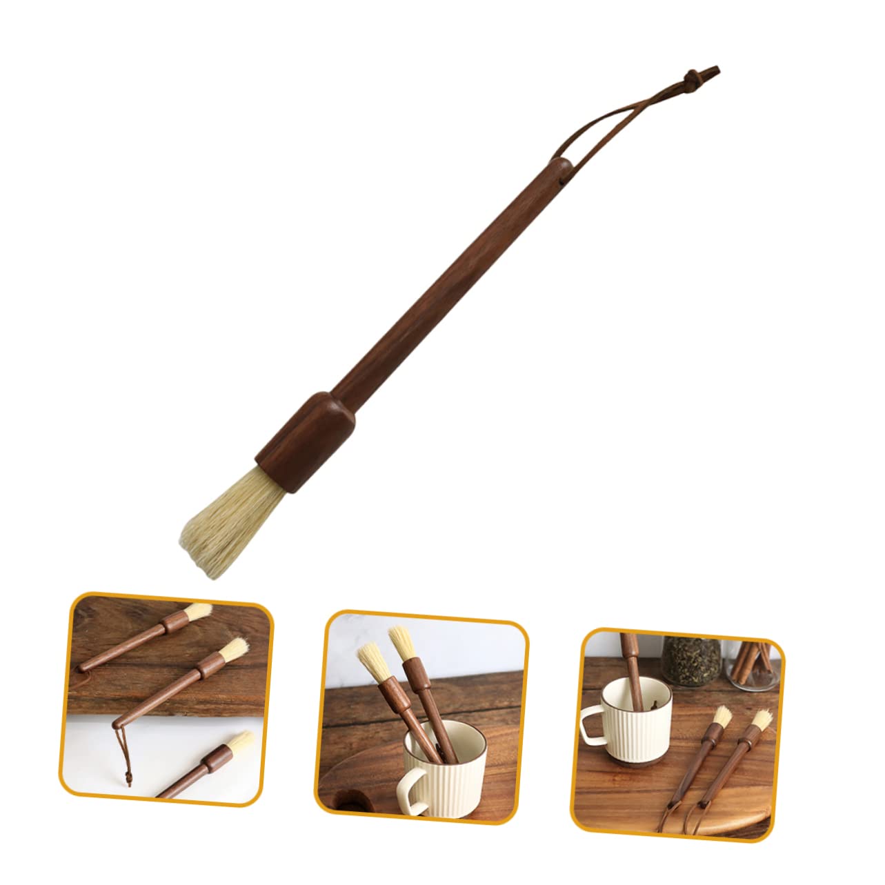 Amosfun 5St reinigungsbürste für kaffeemaschine Kaffeepinsel abstauben Kaffeebürste für den Haushalt reinigungsbürste küche kaffeevollautomat zubehör Kaffeemaschinen Espresso Kaffee