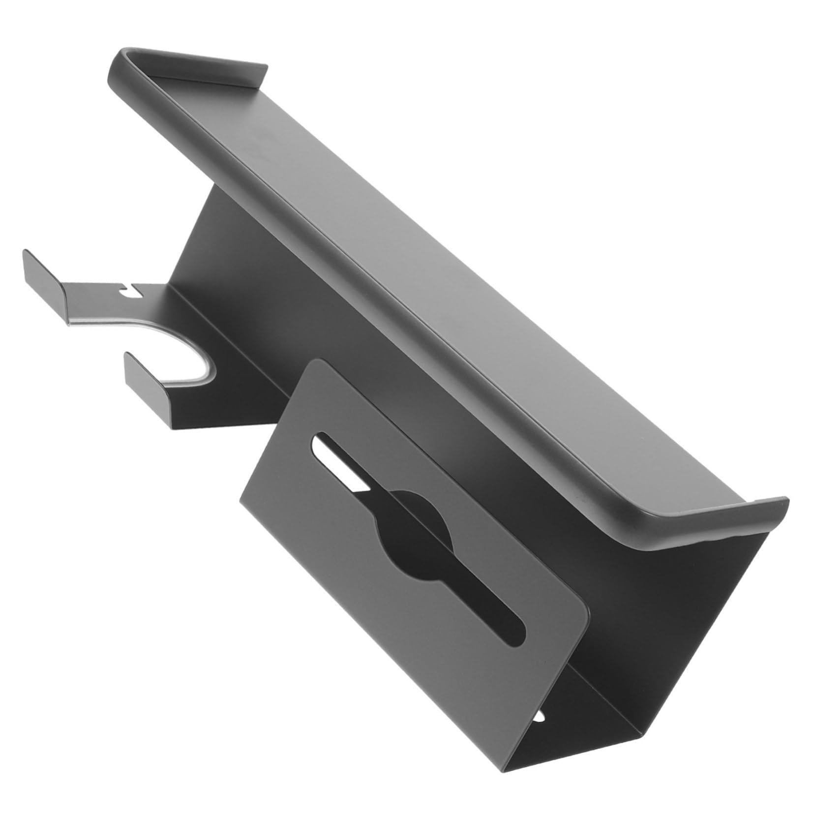 Alipis Supporto Per Asciugacapelli Da Parete Elegante Porta-attrezzi in Acciaio Per Facile Da Installare Supporto Per Asciugacapelli Da Bagno