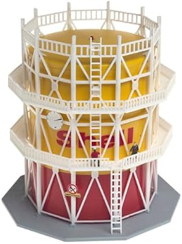 Model Power 2590 N B/U Shell Gas Tank, Lighted w/Figures