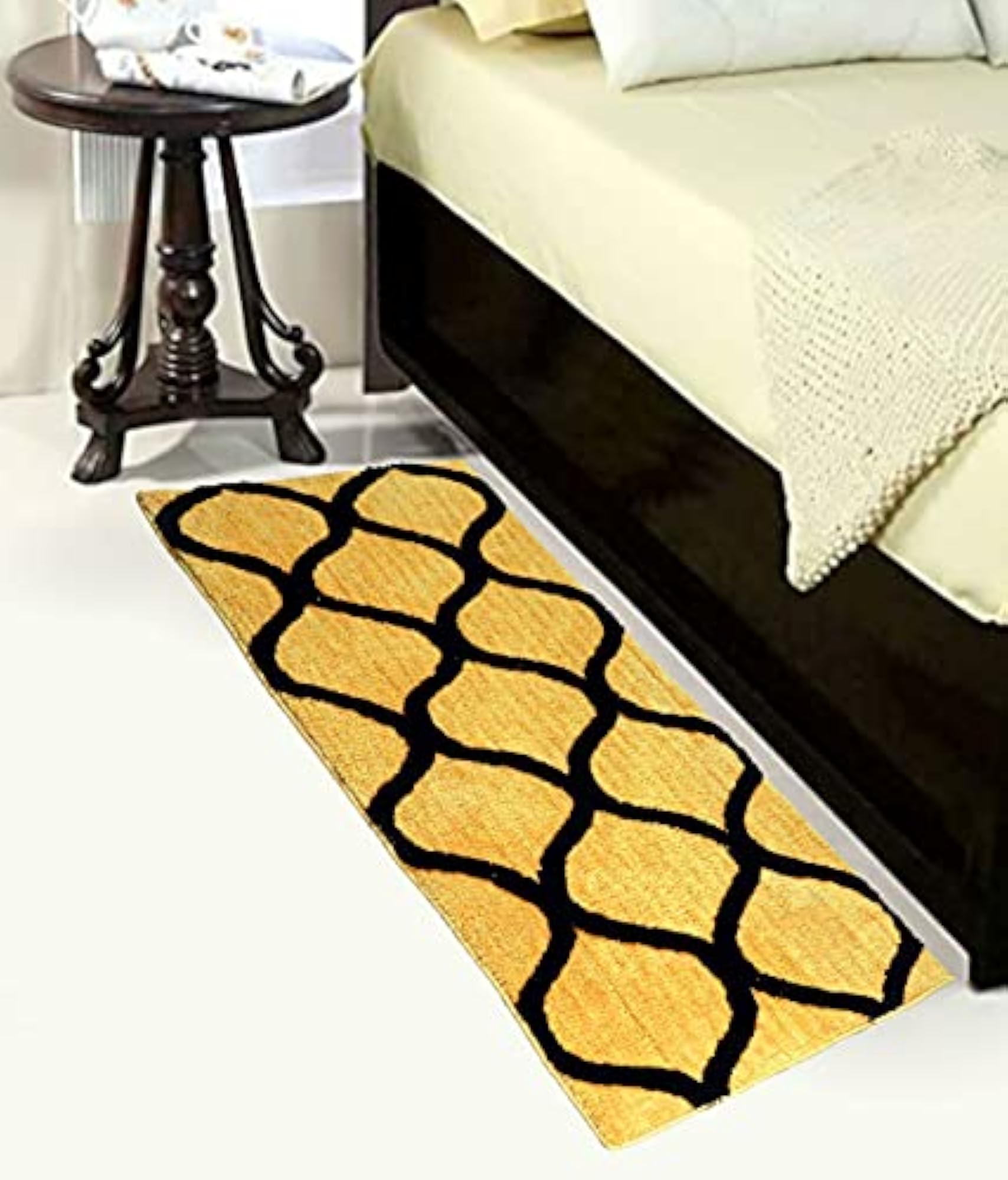 Loomsale Premium Anti-Slip Bedside Runner Microfiber Soft Rug