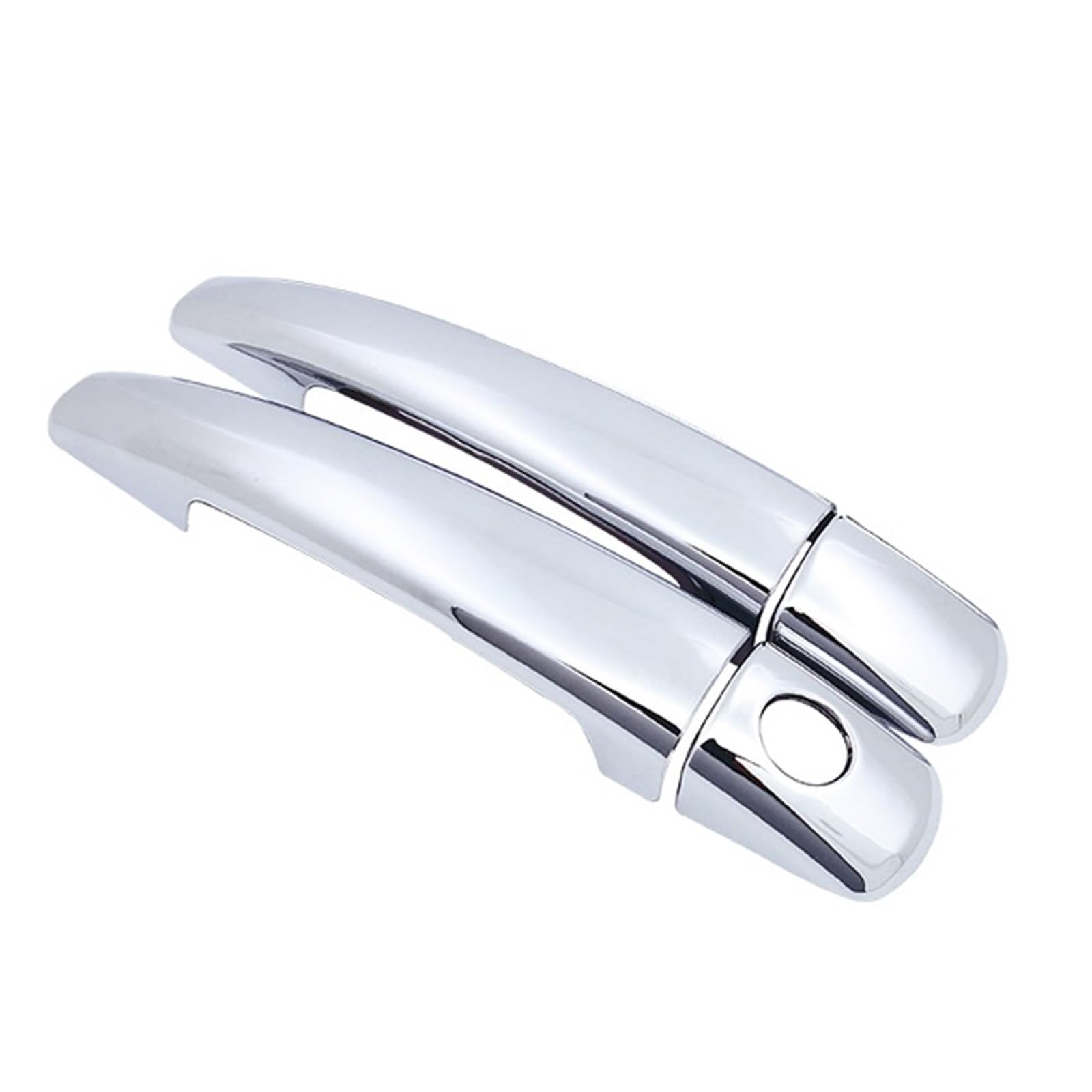 Drezzo Car Exterior Door Handle for Peugeot 208 2012-2019 Chrome Car Door Handle Cover Trim Set(Handle 2 Door)