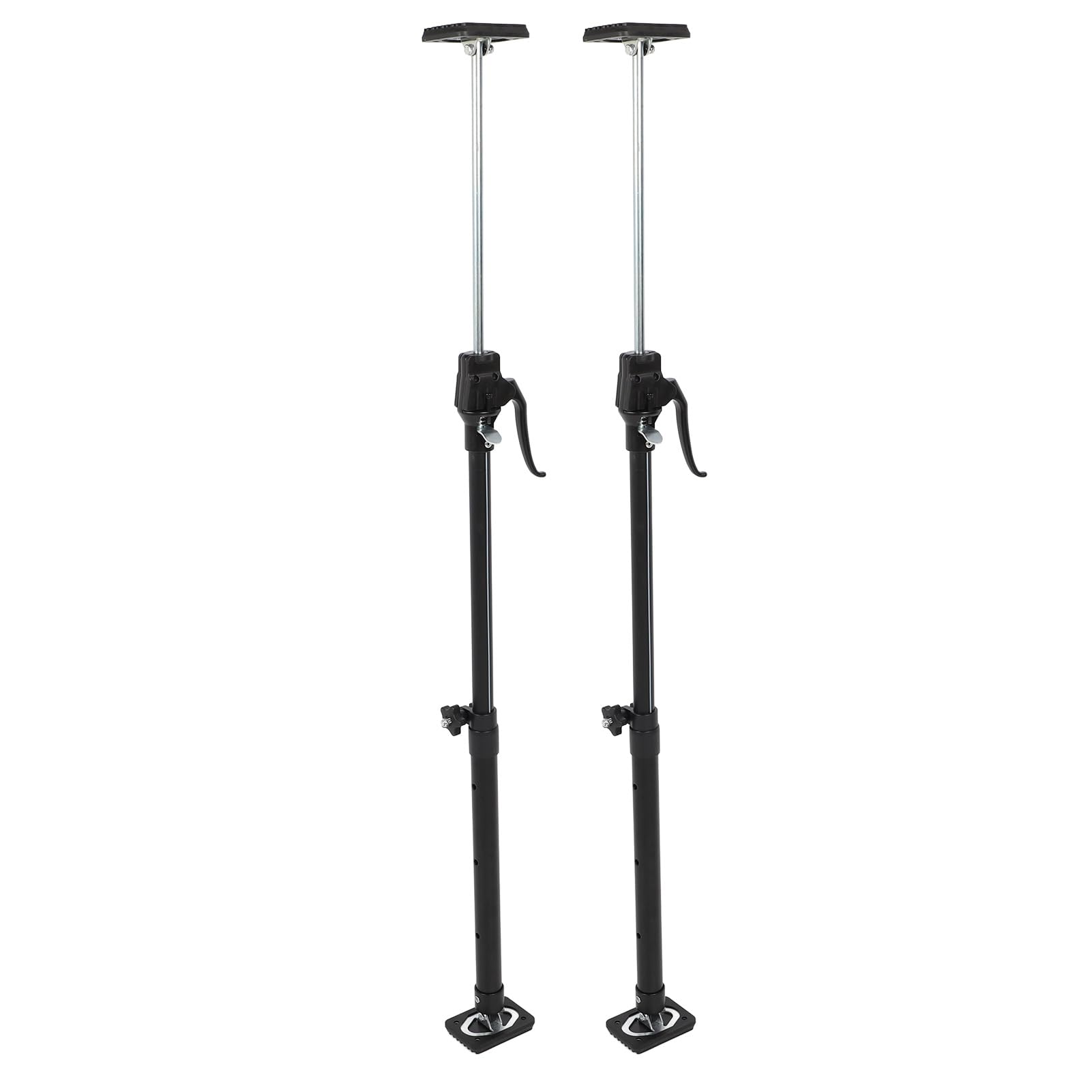 Hyuduo Asta di Supporto Telescopica, Asta di Sollevamento Regolabile in Tubo d'acciaio, capacità di Carico di 75 Kg, Ideale per Progetti di Lavorazione del Legno e Installazione di Mobili