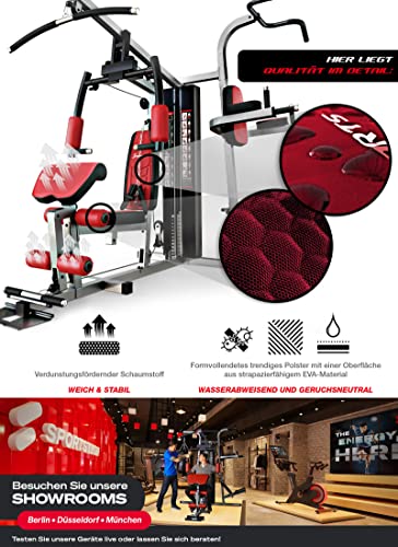 Sportstech Einzigartig Premium Kraftstation HGX100/HGX200 für unzählige Trainingsvarianten Multifunktions-Homegym mit… – Bild 5