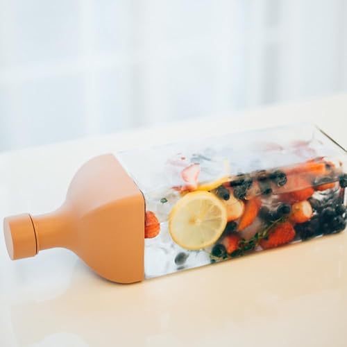 Miniatura 6 de Hario "Ka-Ku" Botella de Té de Preparación Fría, 1200ml, Rosa Ahumado