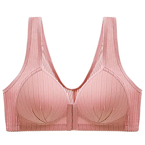 Soutien-gorge de sport à compression anti-frottement avec boutons sur le devant et maintien ferme - 4