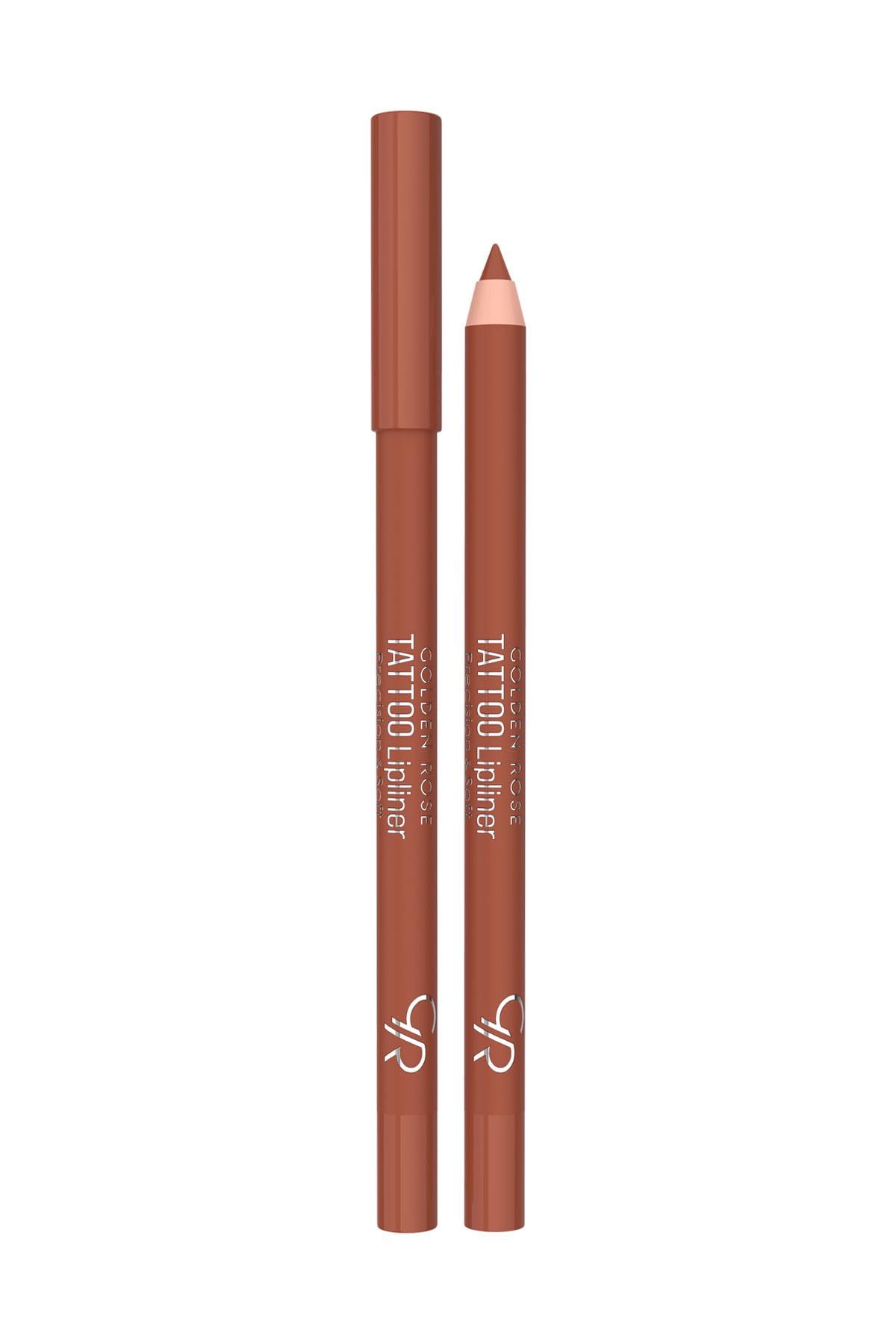 GOLDEN ROSE Tattoo Lipliner - Suya Dayanıklı Uzun Süre Kalıcı Dudak Kalemi No:204 Biscotti