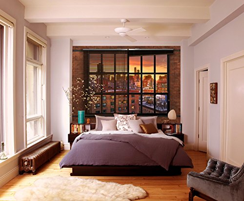 Komar Photo Wallpaper 8 TXS-882 Paper Brooklyn Brick Size: 368 x 254 cm (W x H), 8 Pieces, and Paste, Made in Germany, Bunt - Image 2