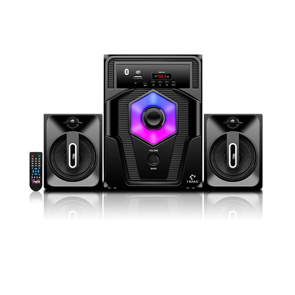 I KALL IK22 Plus Home Theater Bluetooth System (2.1, Black)