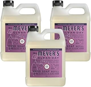 MRS. MEYER'S CLEAN DAY Plum Berry Scent Hand Soap Refill, 33 Fl Oz. (Pack of 3)