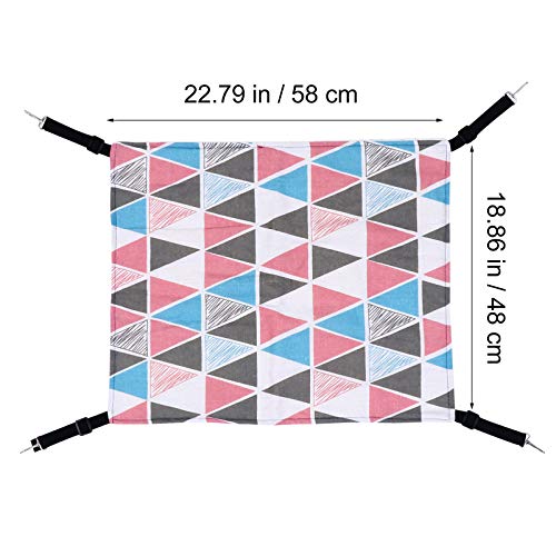 Popetpop rede suspensa para gatinho para dormir, repouso para brincar pesado, rede de algodão para a