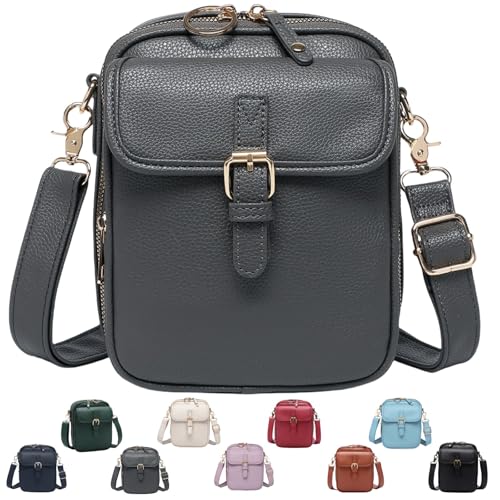 Crossbody Leather Bag, 2025 New Cross Body Bags for Women