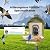 oddkont Smart Bird Feeder with Camera, Bird Feeder Camera 2K HD Record Video Live View with Solar Panel, AI Identify Species Auto Capture, Instant Arrival Alerts, Gift for Birds Lover