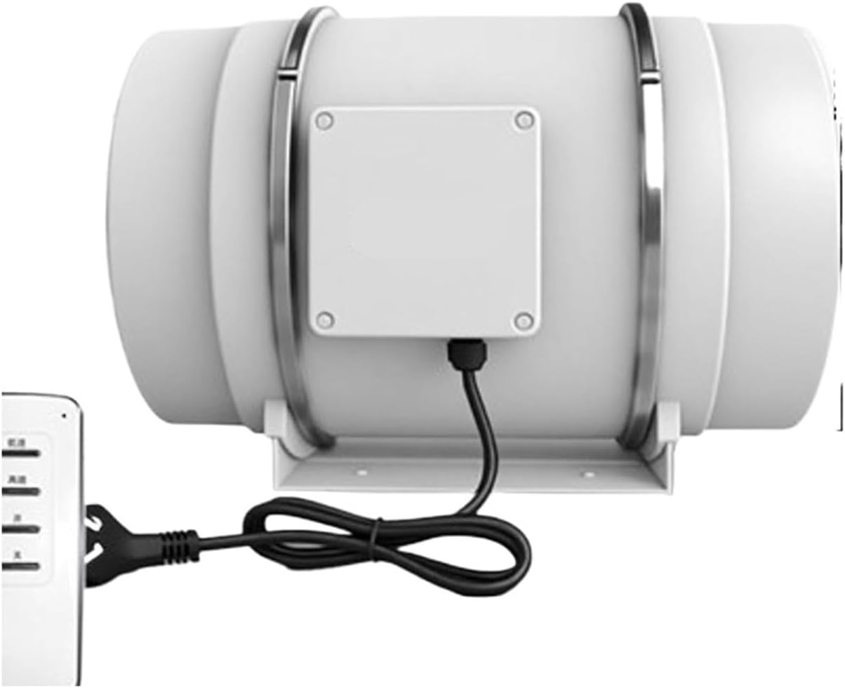 110V Duct Exhaust Fan 8/10/12 inches(10 inch single speed plug-in 110V)