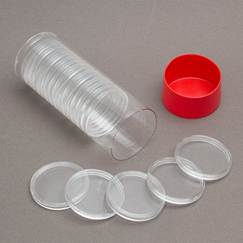 (10) Air-Tite H-39 Direct Fit Coin Holder Capsules For 1Oz Silver & Copper Rounds And Casino Chips #TOP1