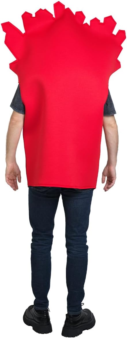 PGOND French Fries Costume,Hamburger Adult One Size Halloween Costume - Image 6