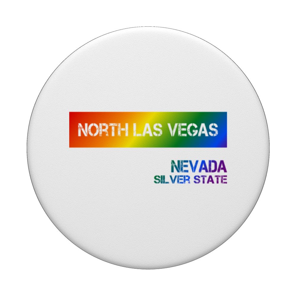North Las Vegas Design College Nevada PopSockets Swappable PopGrip, Black - Image 3