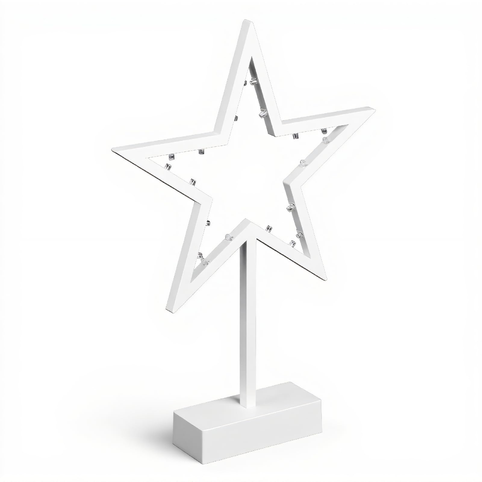 Cosiki Neon Light Sign, Bedroom LED Night Light Battery Operated Table Lamps Novelty Lighting Star Table Desk Lamp for Home Birthday Bar Party Decoration Home Lighting