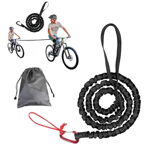 Madlife Garage Fahrrad Abschleppseil Schwarz Elastisch 1,7m x 3m 500 lbs / 225 kg Nylon Polyester Karabiner Madlife Garage Fahrrad Abschleppseil Schwarz Elastisch 1,7m x 3m 500 lbs / 225 kg Nylon Polyester Karabiner