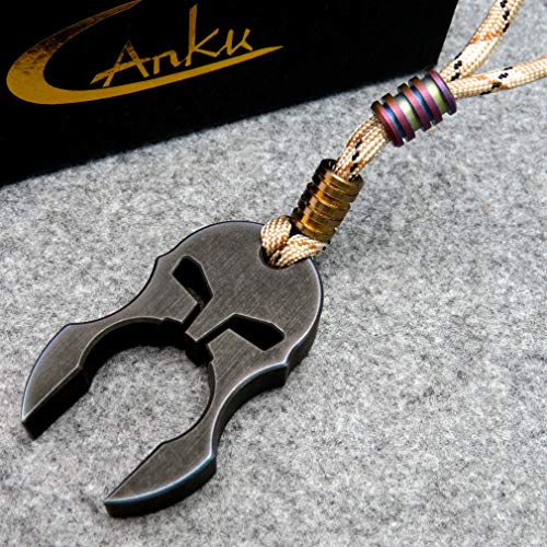 Ccanku C1123 Titanium Alloy Tc4 Pendant Knife Key Jewelry Parachute Cord Bead Pendant 14Mm (2 Pcs) … #TOP4