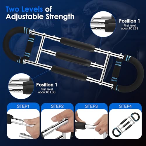Appareil portable de musculation réglable pour sculpter bras et épaules - 2