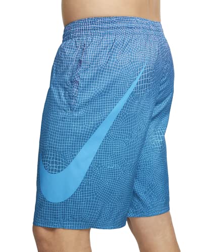 Nike Men's 9" Grid Swoosh Volley Swim Shorts Trunks3