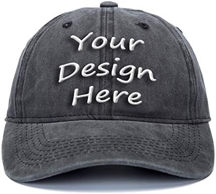 Mr.Panda Classic Denim Baseball Cap Custom Sports Dad Hat DIY Personalized Birthday Gifts