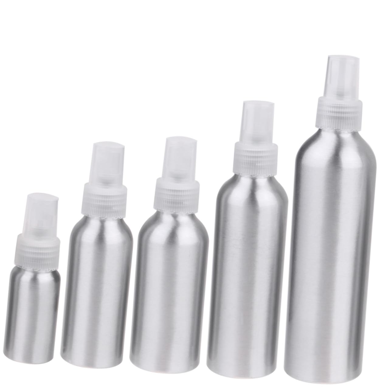 Baluue 10stücke Aluminium Sprühflasche Nachfüllbare Zerstäuber Mit Transparentem Spraykopf Für Parfüm Kosmetik Und Für Reisen Und Outdoor-aktivitäten