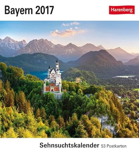 Bayern 2017: Sehnsuchtskalender, 53 Postkarten
