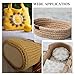1 Pack Wooden Bag Bottom 13.7x9.8 Crochet Basket Base Oval Natural Wood Base Shaper Unfinished Wooden Round Weaving Knitting Base for Crafts(Hole 8mm)