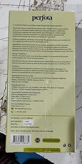 Perfora Lemon Mint Mouthwash | Vitamin C Mouth Freshener For Dental Hygiene & Fresh Breath | No Artificial Flavors & Colors | Alcohol Free Mouth Wash for Men Women & Kids | Fights Germs | Pack of 1 (