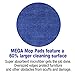 CleanAide All Purpose Super Absorbent Mega Microfiber Mop Pads for 24
