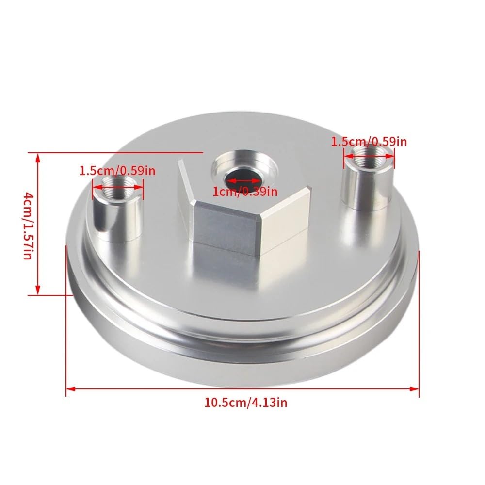Ölfiltergehäuse-Abdeckkappe for BMW 4 Zylinder 520i 525i E36 325i E46 M3 3er E30 E36 E46 316i 318i Z3 1.8i 1.9i
