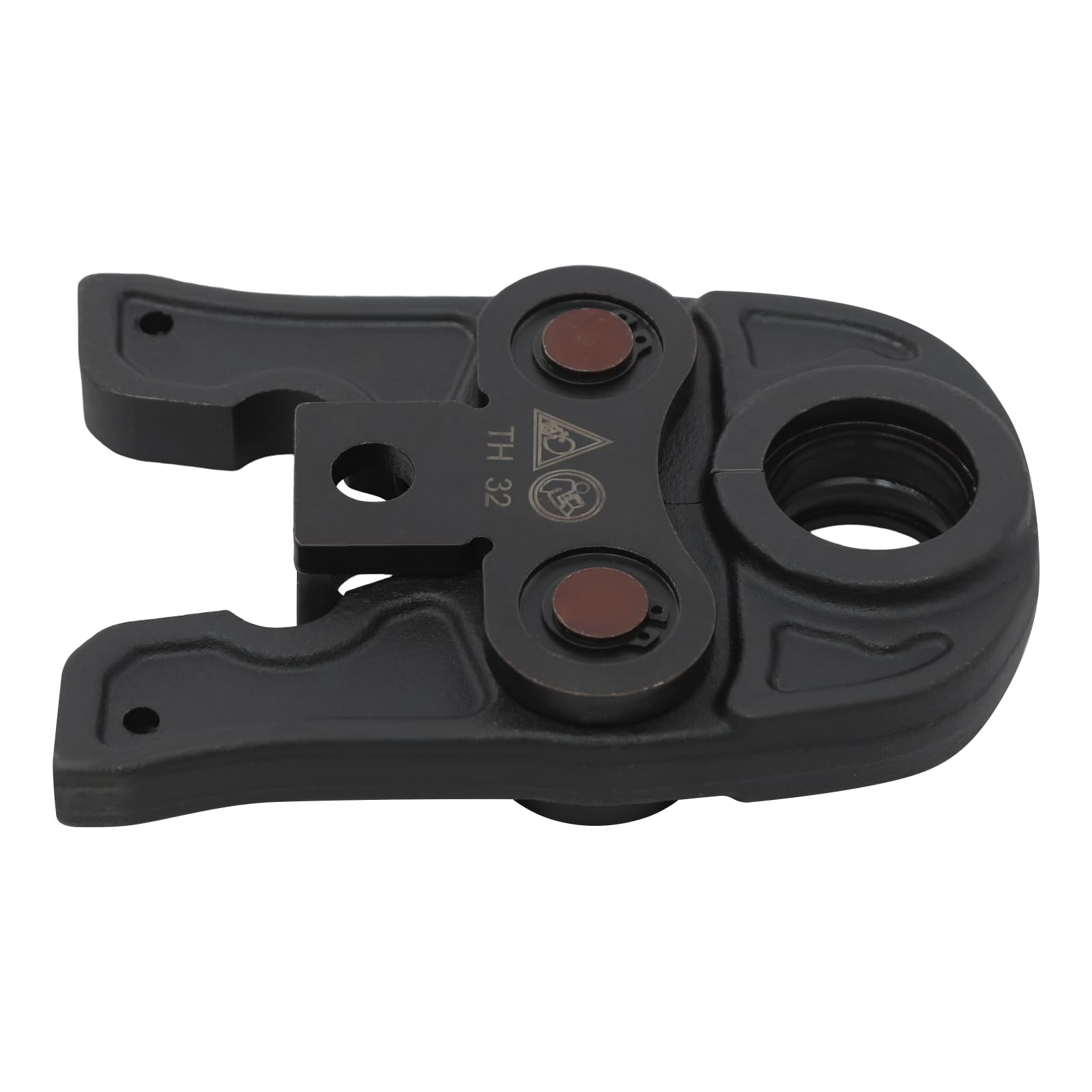 Pinza de presión Th Contour 12 – 40 mm, alicates de prensado, alicates de prensado para tubos de aluminio y plástico, tubos PEX, tubos PB, accesorios de cobre y conexiones de cobre (TH32)