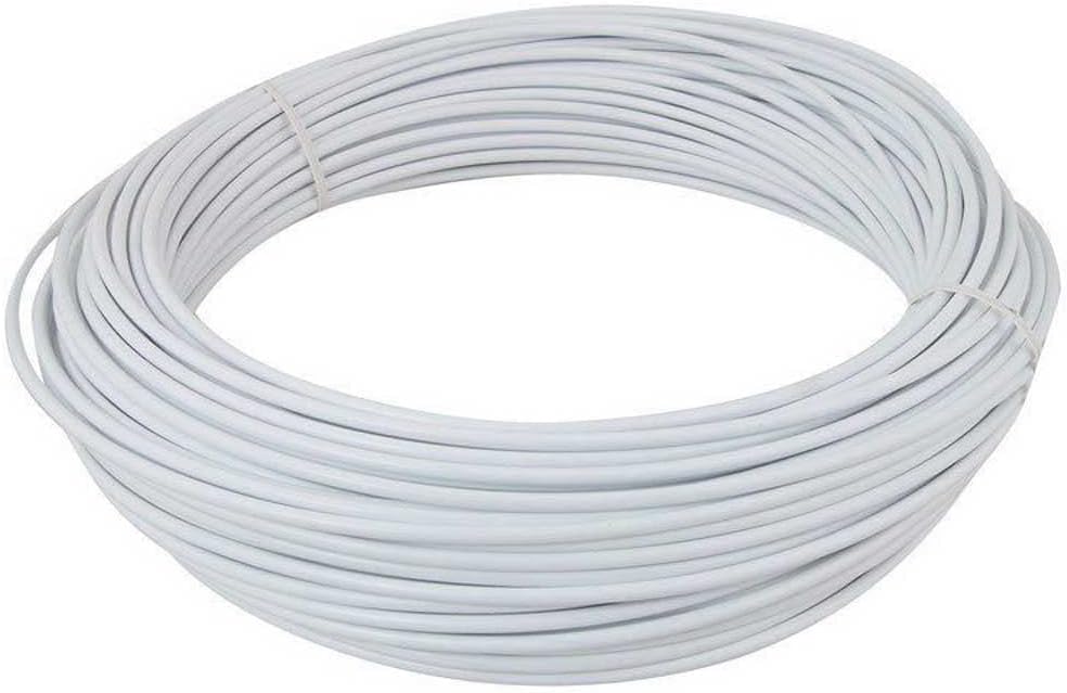 Box of 50 Metres Brake Cover with Teflon White Cables, Sport, Multi-Coloured (Multicoloured), One Size