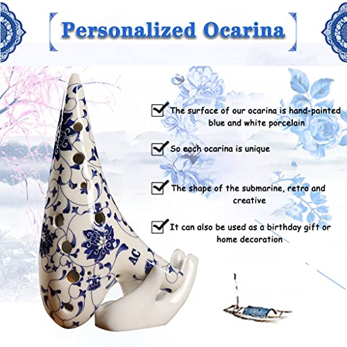 Zragek 12 Hole Alto C Ocarina With Protective Bag thumb #3