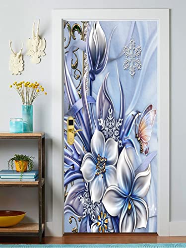 Image of Decorative Door Wallpaper Wall Poster for Home, Office, Kitchen, Living Room, Bedroom Doors etc(Size-30x78 inch) 10 (Design 05)
