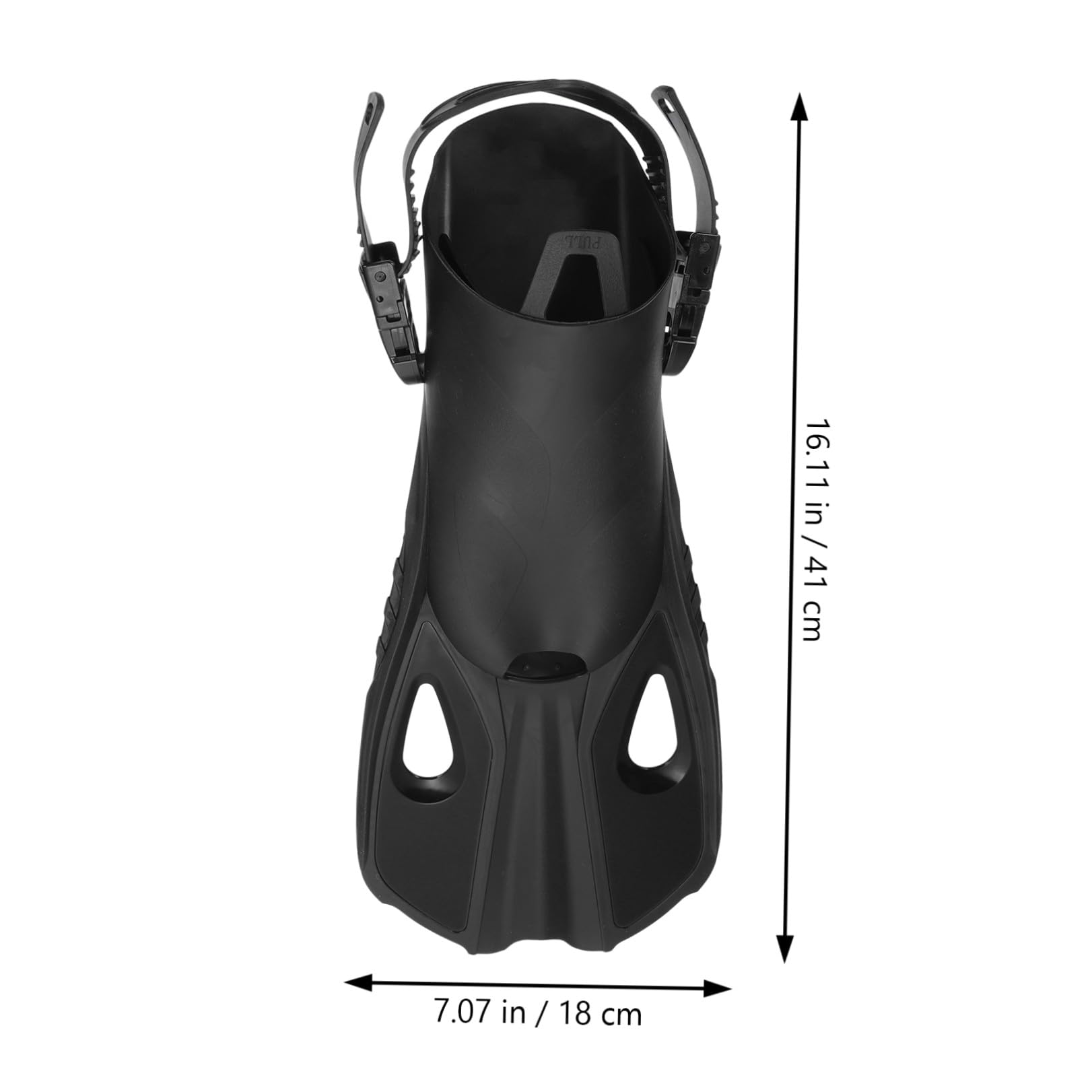 Happyyami Aletas para Nadar Aletas de Natacion para Hombre Aletas Cortas tamaño Viaje Aletas Aletas natación Nadadores Aleta de Buceo Aletas de Snorkel para Adultos Caucho Blue