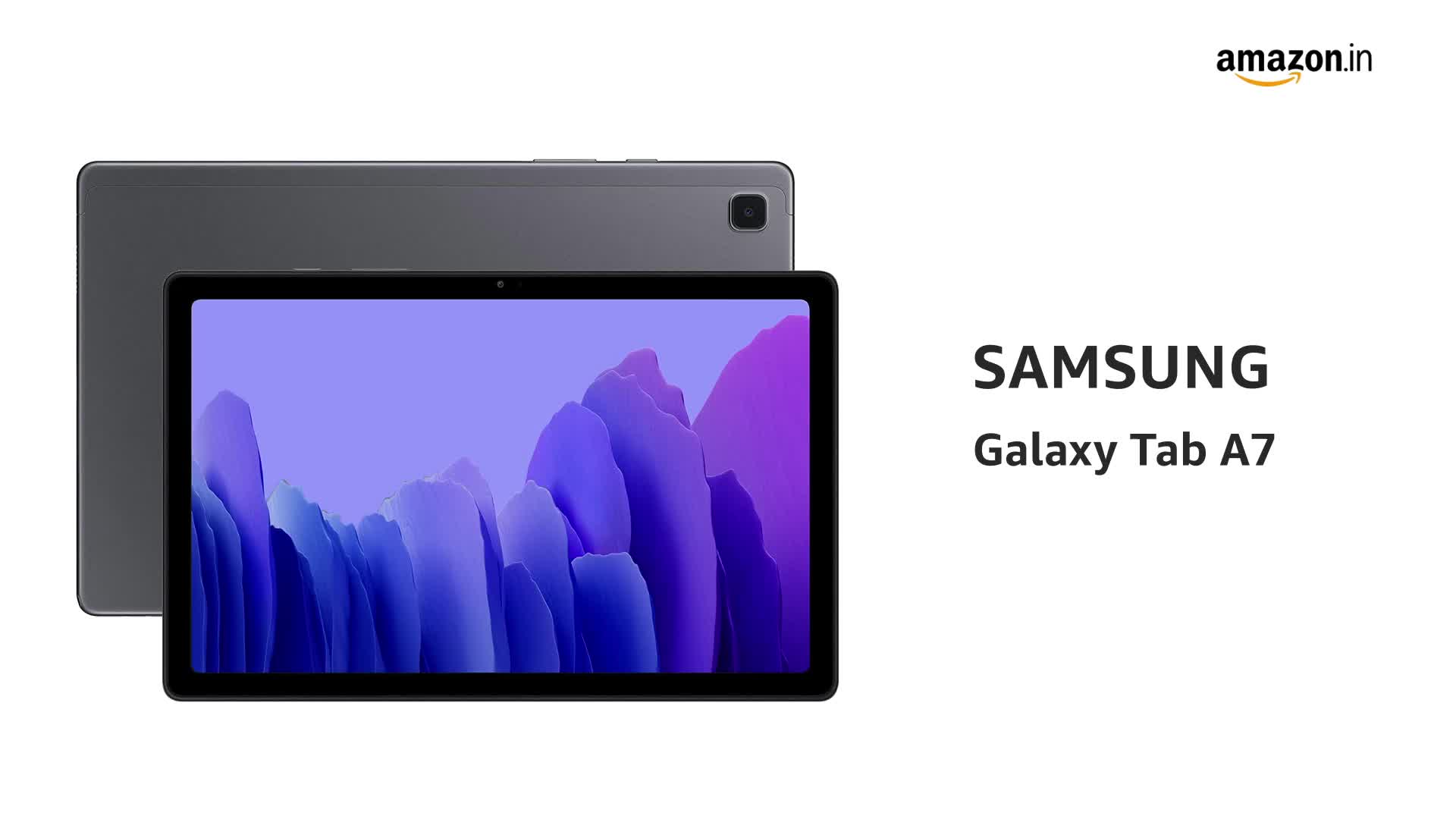 Samsung Galaxy Tab A7 26.31 cm (10.4 inch), Slim Metal Body, Quad
