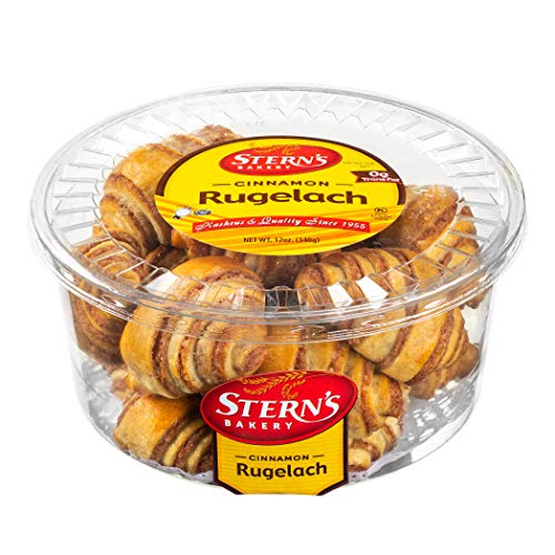 Cinnamon Rolls | Cinnamon Buns | Breakfast Pastry | Rugelach Pastries Cinnamon Croissants | Preservative Free & No Coloring Added | Dairy & Nut Free | 12 oz Sterns Bakery