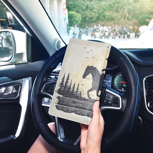 Organizador de auto de cuero Slim miniatura 7